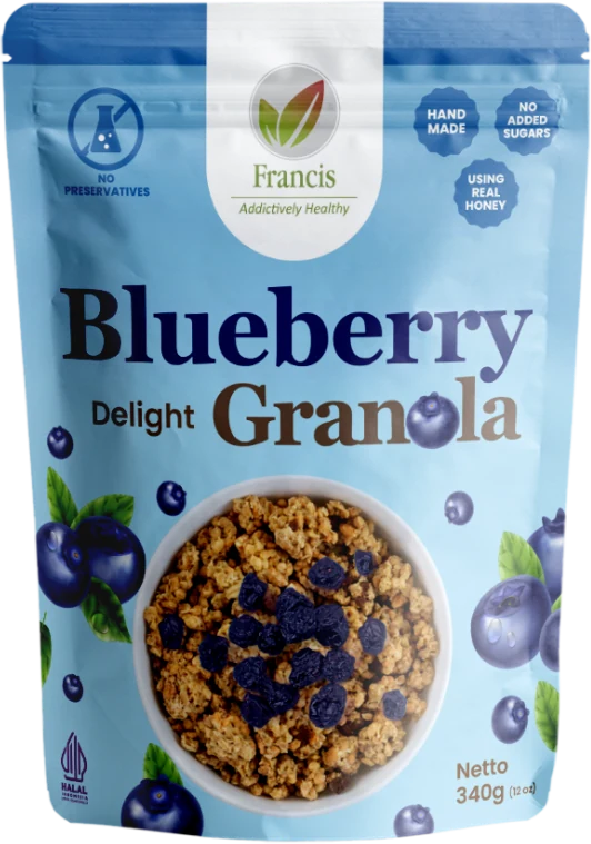 Blueberry granola pack