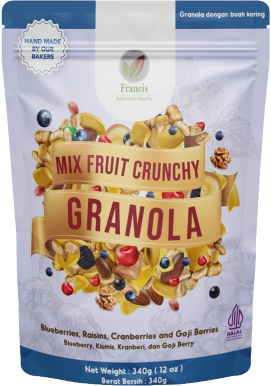 Mixed Berries granola pack