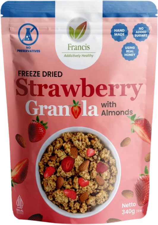 Strawberry granola pack
